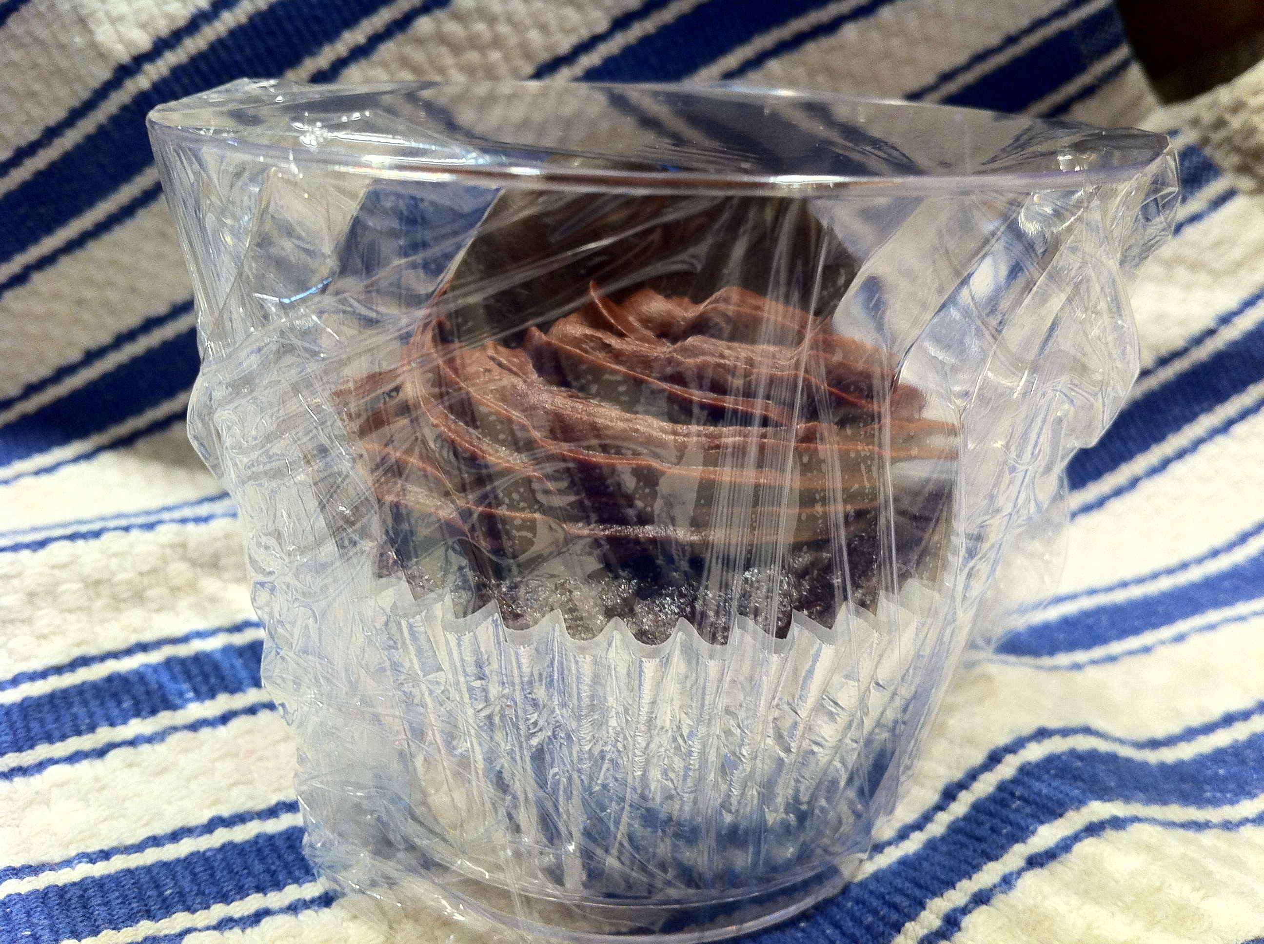 Cupcakes In Cellophane Bags