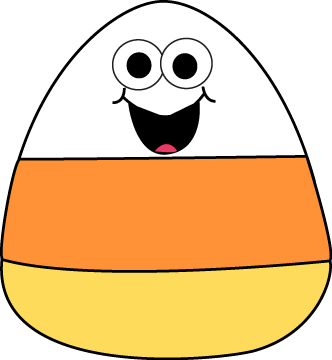 Cute Candy Corn Clipart