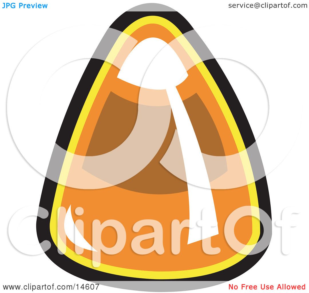 Cute Candy Corn Clipart