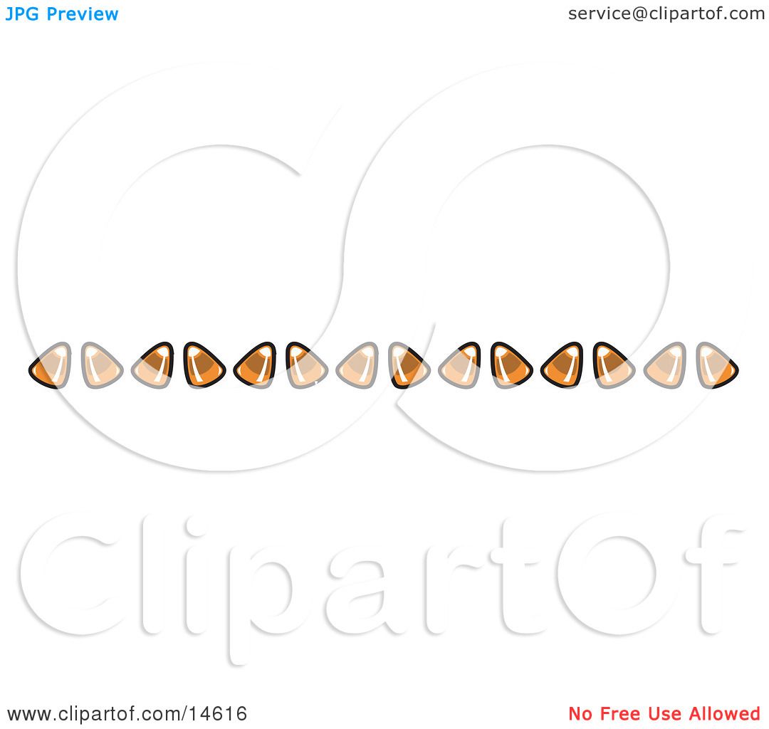 Cute Candy Corn Clipart