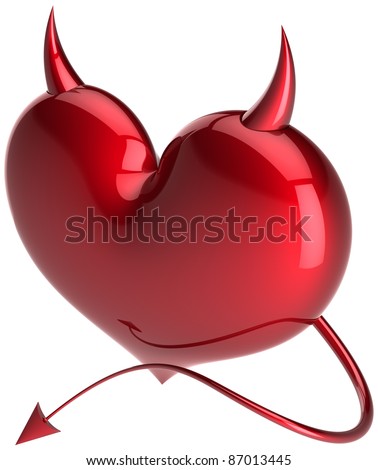 Devil Horns And Tail Clipart