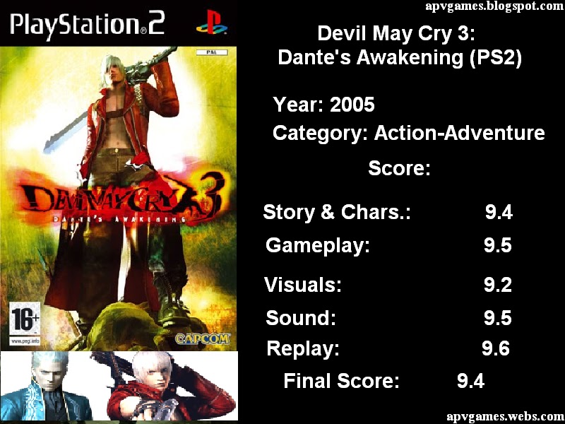 Devil May Cry 3 Ps2 Review