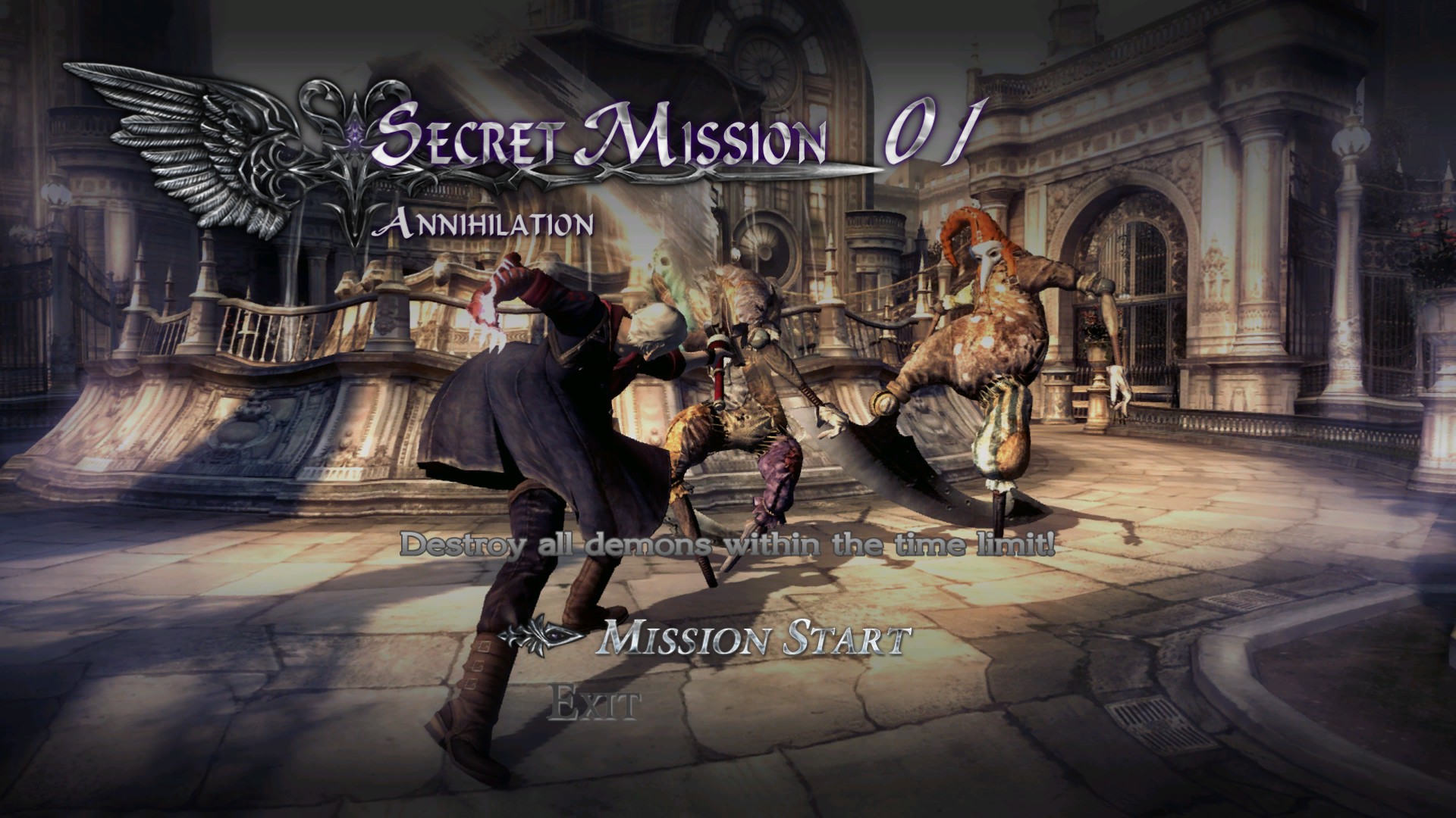 Devil May Cry 3 Vergil Secret Missions