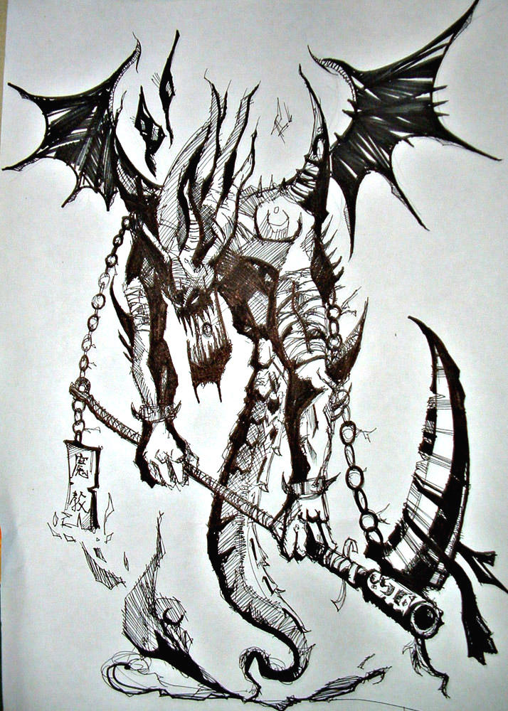 Devil May Cry 4 Nero Demon Form