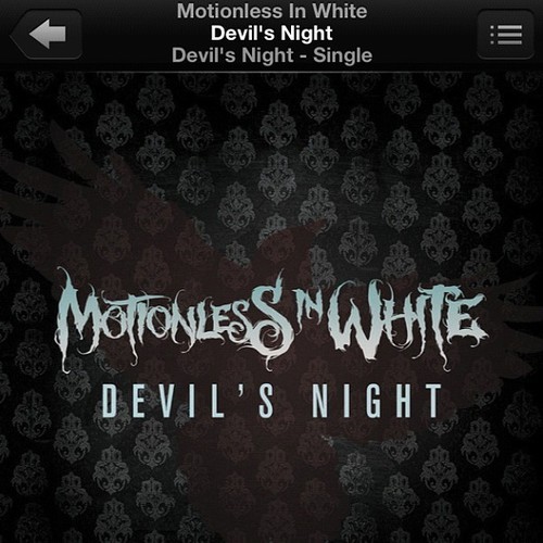 Devils Night Motionless In White Lyric Video