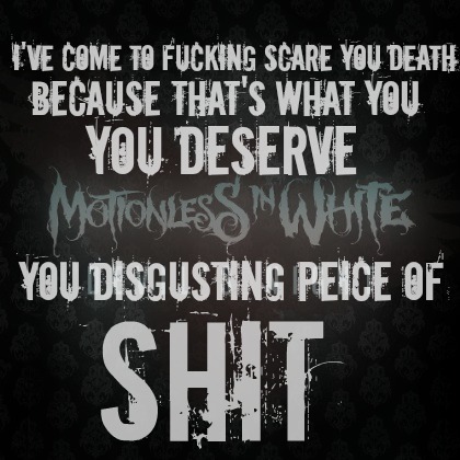 Devils Night Motionless In White Lyrics