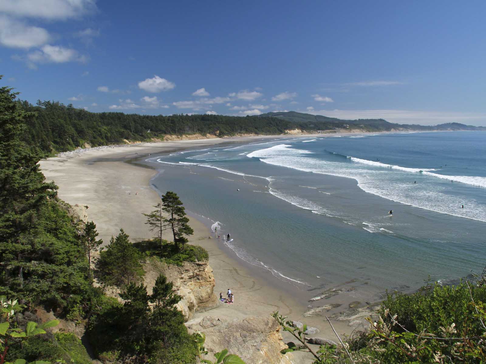 Devils Punch Bowl Oregon Low Tide