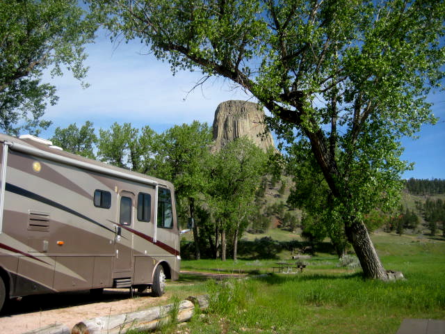 Devils Tower National Monument Belle Fourche Campground