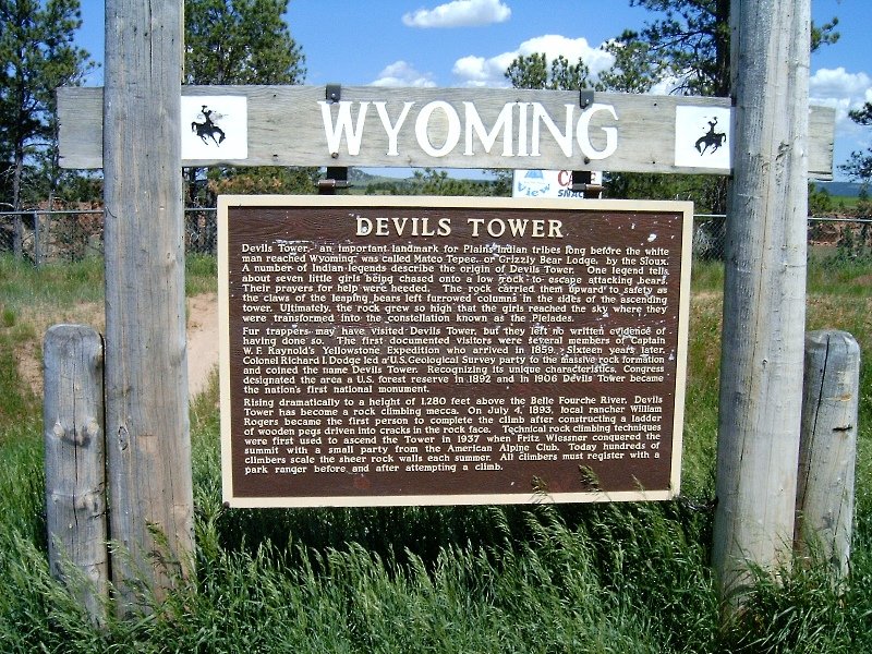 Devils Tower National Monument Wyoming