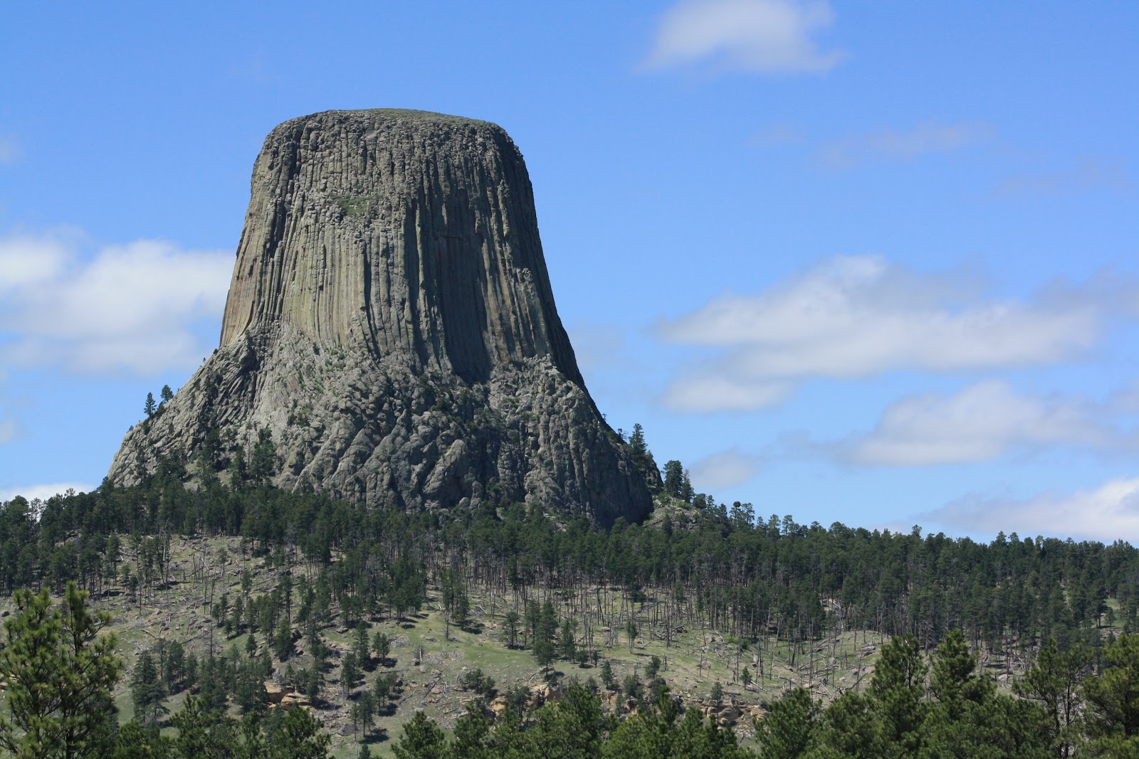 Devils Tower South Dakota How Was It Formed