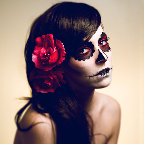 Easy Candy Skull Makeup