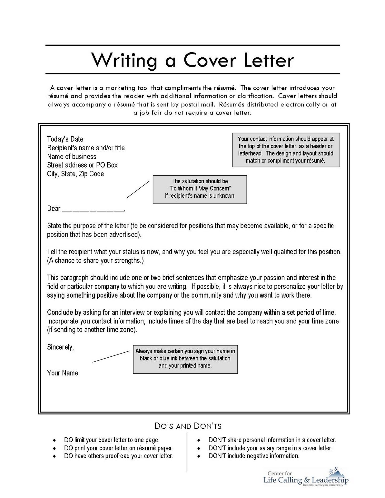 English Formal Letter Writing