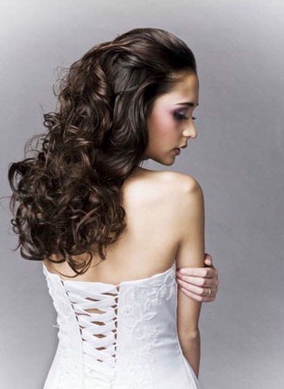 Formal Hairstyles Half Up Half Down Curly