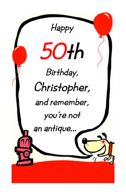 Free 50th Birthday Cards Funny