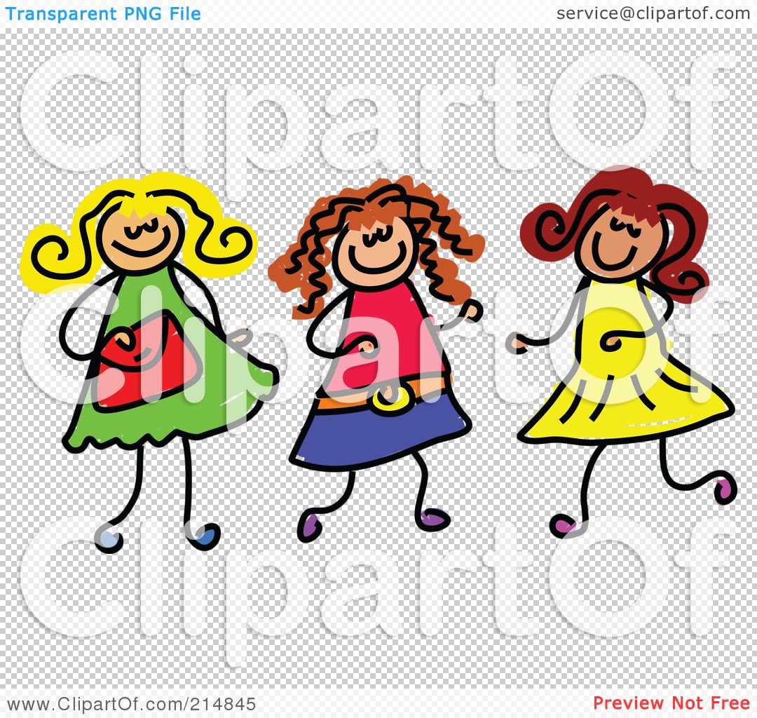 Free Clipart Children Playing Together