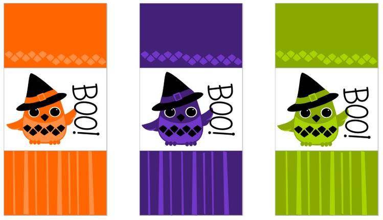 Free Printable Halloween Candy Bar Wrappers