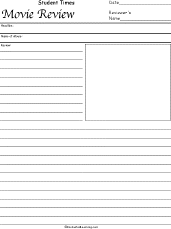 Free Printable Newspaper Article Template For Kids