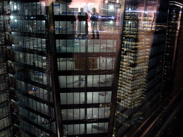 Ghosts At World Trade Center Memorial Site