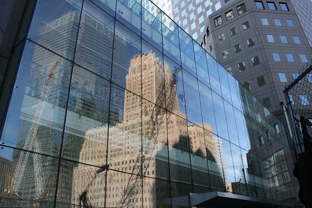 Ghosts At World Trade Center Memorial Site