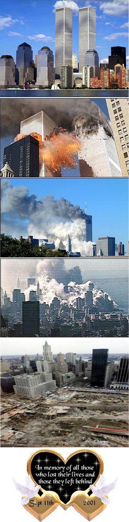 Ghosts At World Trade Center Memorial Site