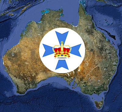 Google Queensland Map Australia