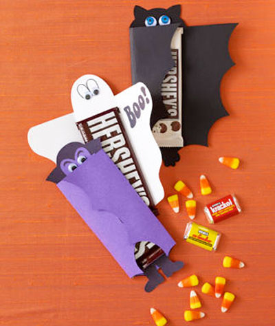 Halloween Candy Bar Wrappers Template