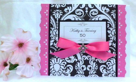 Handmade 50th Birthday Cards For Women