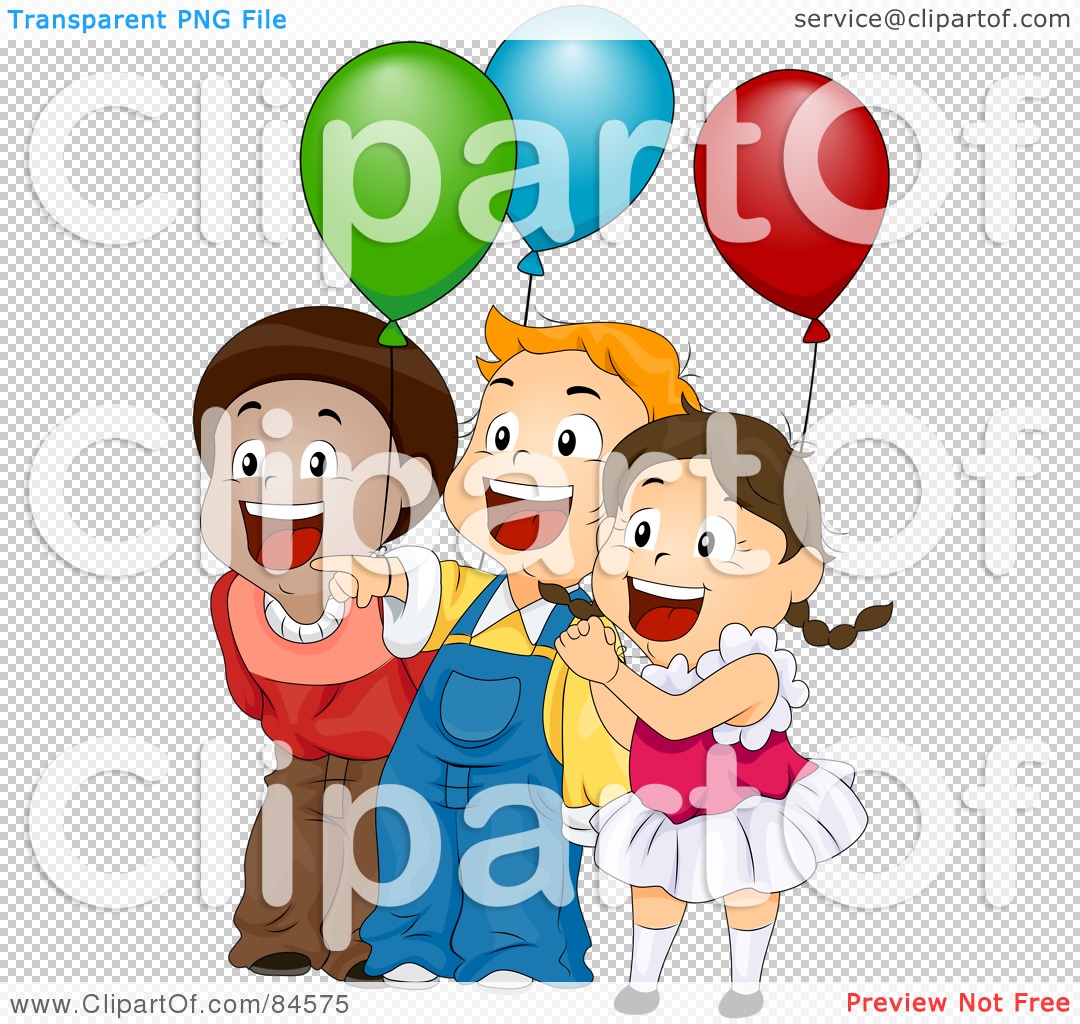 Happy Children Clip Art Free