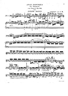 Haydn Cello Concerto In D Major Free Sheet Music