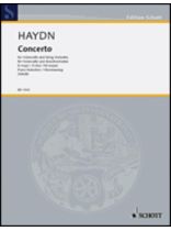 Haydn Cello Concerto In D Major Sheet Music