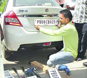 High Security Registration Plates In Delhi