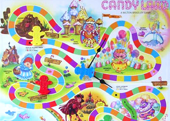 Homemade Candyland Party Decorations