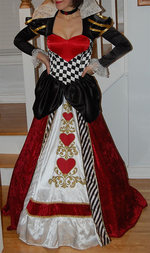 Homemade Queen Of Hearts Halloween Costume