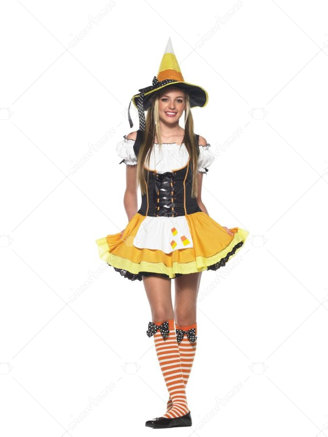 How To Make A Candy Corn Costume For Adults