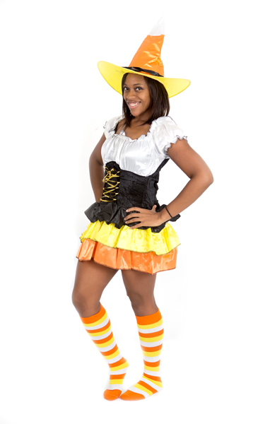 How To Make A Candy Corn Costume For Adults