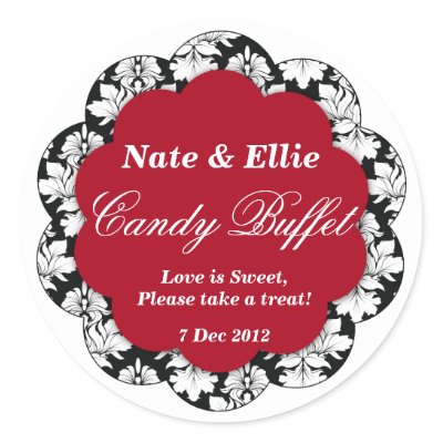 How To Make Candy Buffet Tags