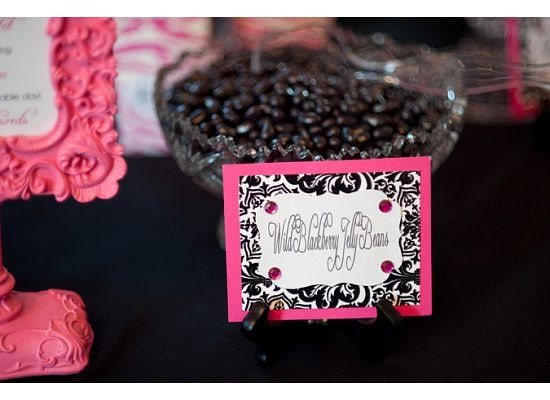 How To Make Candy Buffet Tags