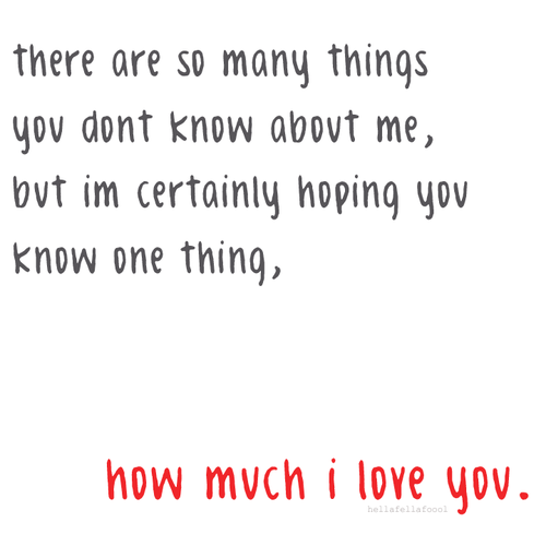 I Love You Quotes And Sayings Tumblr