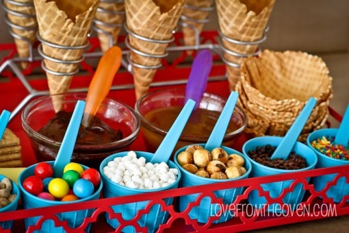 Ice Cream Sundae Bar Toppings