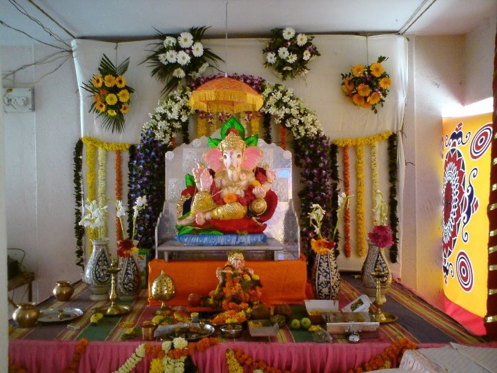 Ideas For Ganpati Decoration At Home