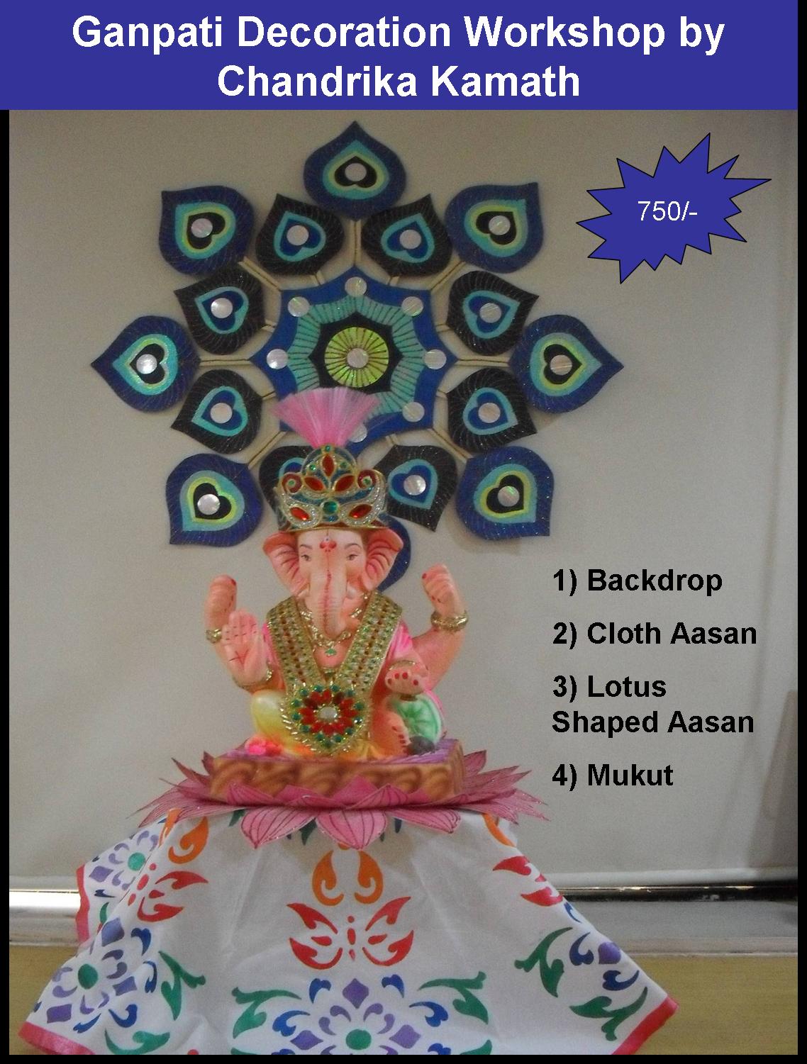 Ideas For Ganpati Decoration At Home