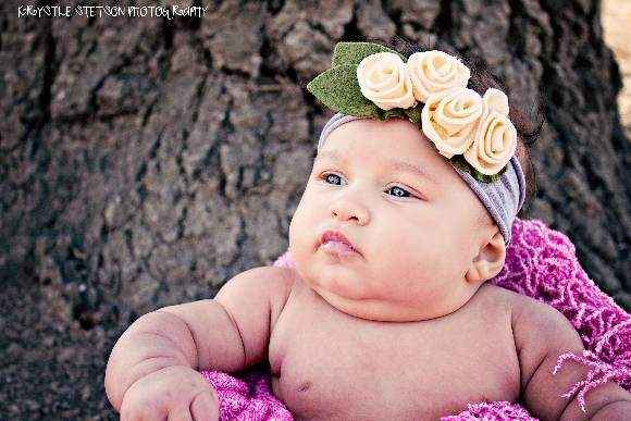 Images Of Babies With Flowers