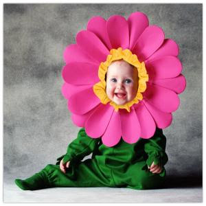 Images Of Babies With Flowers