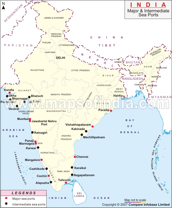 India Map Outline Printable