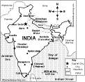 India Map Outline Printable