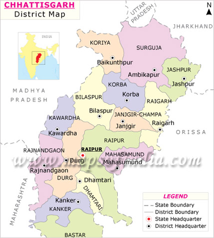 India Map With States And Capital Cities