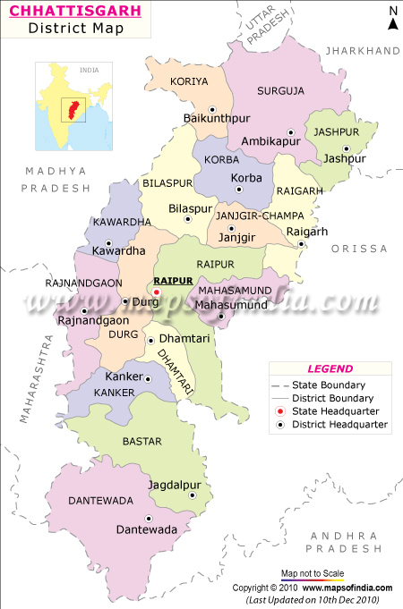 India Map With States And Capital Cities