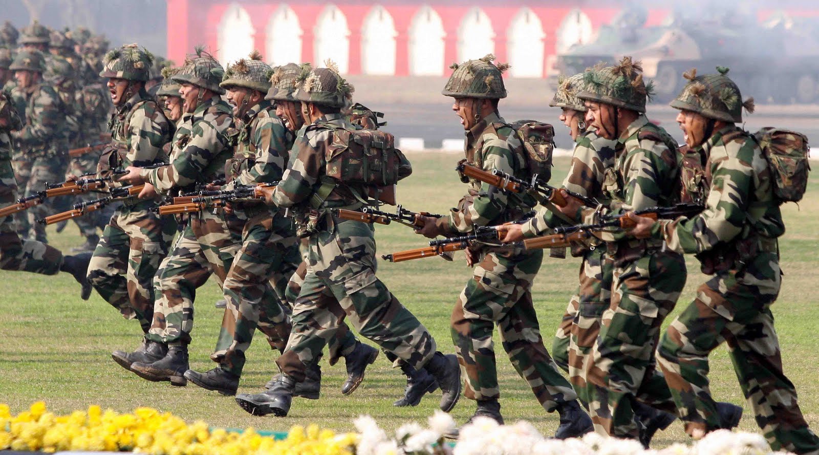 Indian Army Soldiers In Action