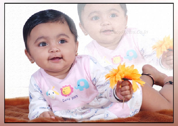 Indian Baby Girl Photo