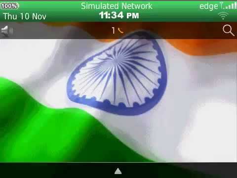 Indian Flag Animated Wallpaper For Mobile